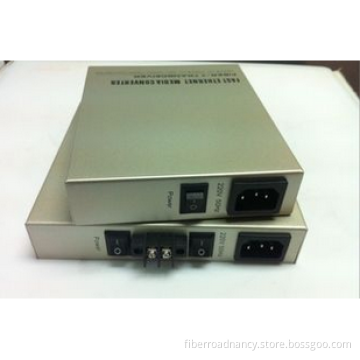 Stand Alone Managed Media Converter Dual Power Supply